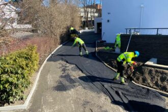 Asfaltering til private eiendommer