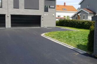 Planer om å asfaltere gårdsplassen til våren?
